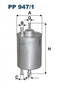 Yakit Filtresi M.benz M111 112 113 271 98-