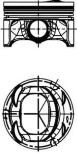 Piston 76,51mm Vag A1 A3 Go5-6 Jet3-4 Pas 07-