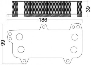 Radyator Yag Vw Touareg, Vw T5 2.5 Tdi