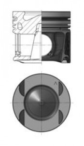 Piston 80,02mm M.benz Om622 14-