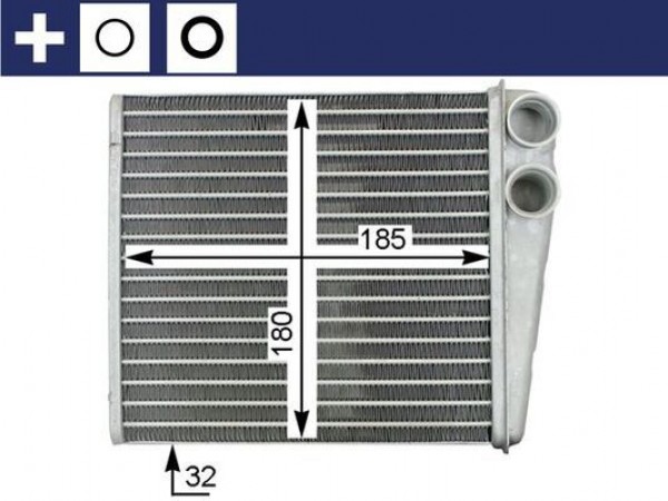 Radyator Kalorifer Audi A3  Golf V 