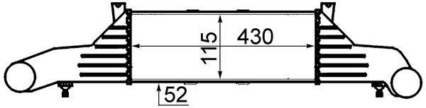 Sarj Havasi Sogutucusu Mb C-cl. (w202   C208) 