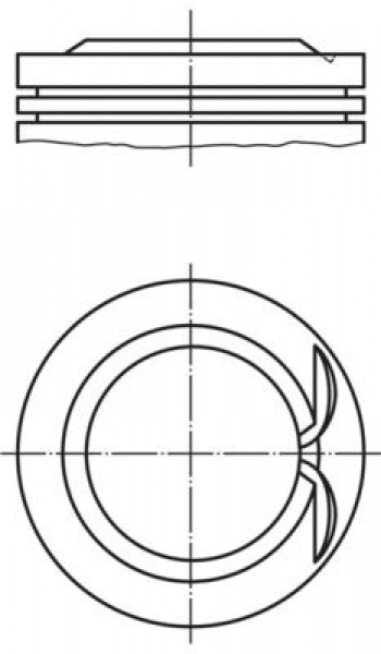 Piston 71,00mm Vag A3 Cad4 Go6-7 Jet4 Po5 13-21 