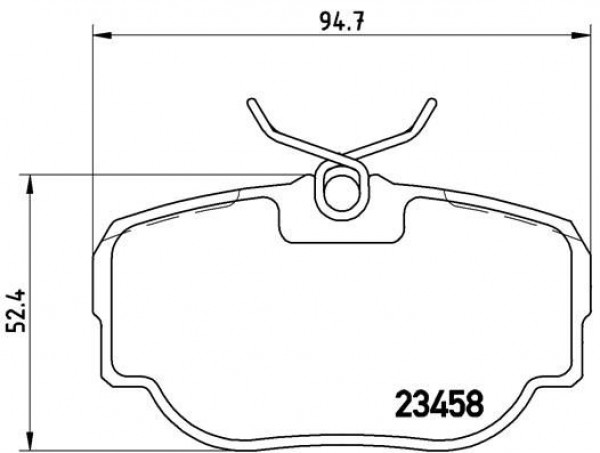 Fren Balatasi Arka Land Disc2 Rr2 94-03 