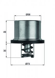 Termostat 79? Bmw E60 61 63 64 90 92 93 04-13