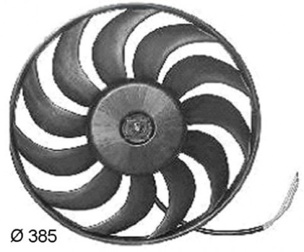 Radyator Kondenser Fani Audi A4 B6 (main Fan) 