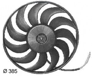 Radyator Kondenser Fani Audi A4 B6 (main Fan)