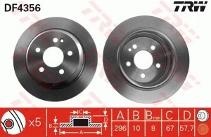 Fren Diski Arka M.benz W639 03-