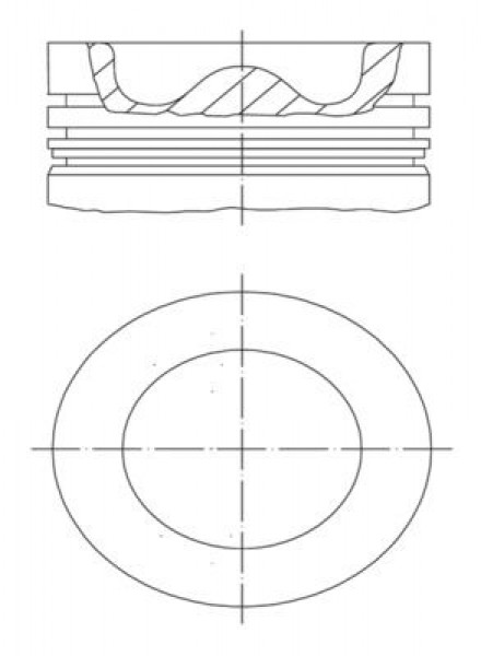 Piston 80,00mm Vag A1 Polo5 14-19 