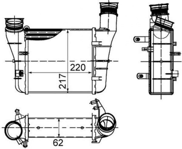 Sarj Havasi Sogutucusu Audi A4   Seat Exeo 