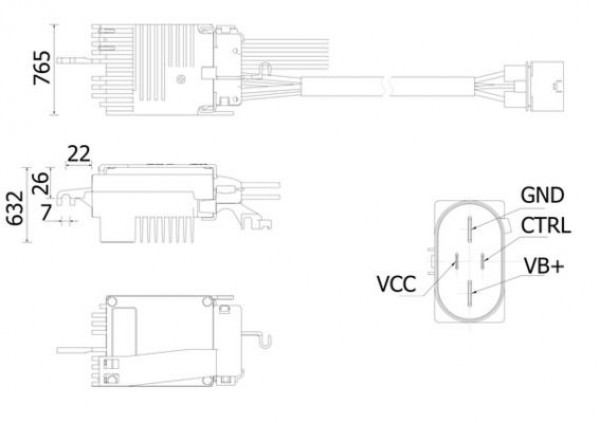 Fan Kontrol Unitesi Audi A6 C6 (4f2) 