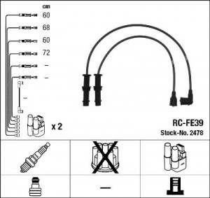 Buji?kablo Set Subaru Impreza 92-01 