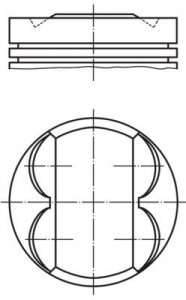 Piston 85,00mm Bmw N52 04-14