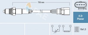 Lambda Sensoru Vag A1 A3 A5 A6 Cad3 Go5-6 Jet3-4 Pas Po5 T5 03-
