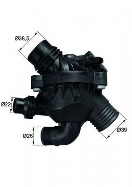 Termostat 97?c Bmw E70 71 72 09-15 