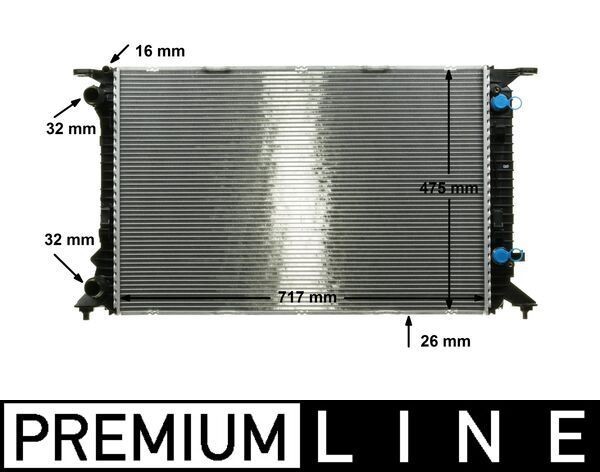 Radyator Su Audi A4 A5 (b8) 