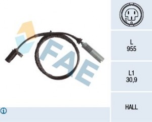 Abs Sensoru Arka Bmw E81 82 87 88 90 91 92 93 05-11