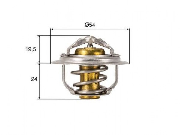 Termostat 82?c Vag A4 A5 A6 Q5 06-18 