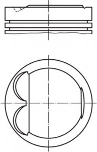 Piston 80,50mm Bmw E34 36 91-00 