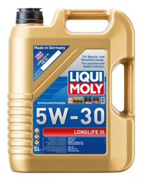 5w30 5lt Motor Yag Longlife Iii 