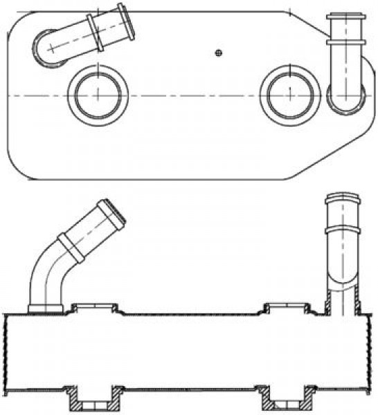 Radyator Yag At Audi A3  Seat Ibiza Iii 