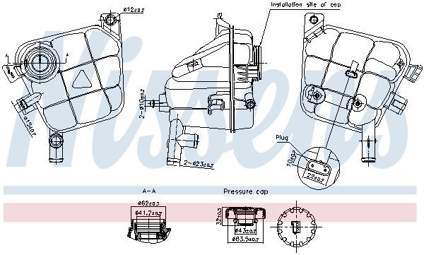 Genlesme Tanki 1,45lt M.benz 166 292 12- 