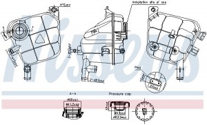 Genlesme Tanki 1,45lt M.benz 166 292 12-