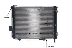 Radyator Mb E-cl. (w124)