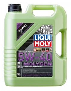 5w40 5lt Motor Yag Molygen New Generation