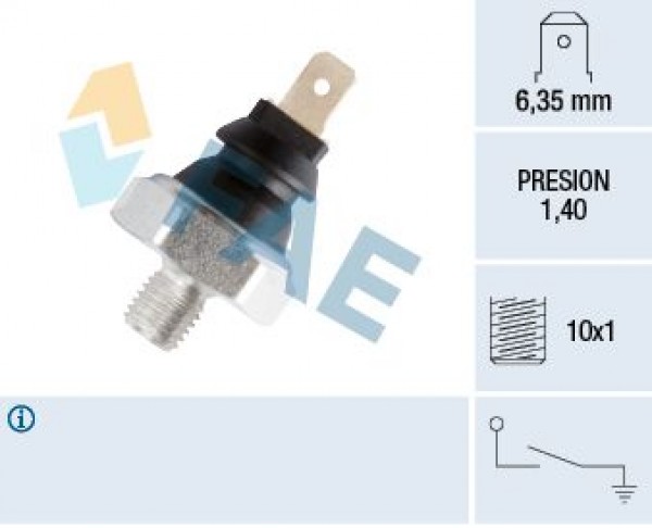 Basinc Sensoru Yag Vag 80 100 A3 A4 A6 Cad1-2 Go2-3-4 Jet2 82- 