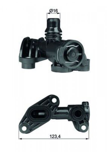 Termostat 93?c Bmw E70 71 72 09-15 