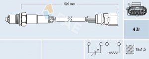 Lambda Sensoru Vag Cad3 Go5-6 Jet3 Po5 Ibiza3-4 06-