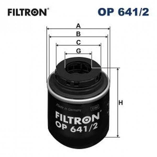 Yag Filtresi Vag A1 A3 Cc Cad3 Go5-6 Jet4 Pas Po5 Tiguan 07- 