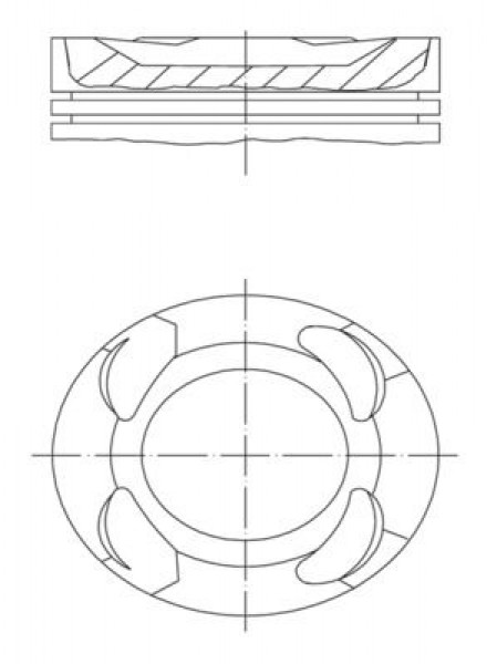 Piston 82,00mm Bmw B38 46 48 15-22 