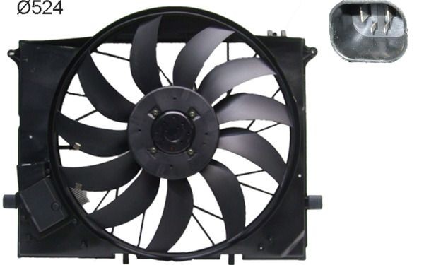 Radyator Kondenser Fani Mb W220 