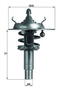 Termostat 90?c M.benz 171 203 204 209 211 02-12