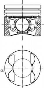 Piston 83,51mm M.benz Om642 05-14