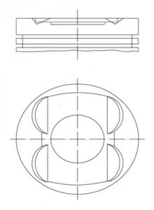 Piston 90,15mm M.benz M112 113 97-09