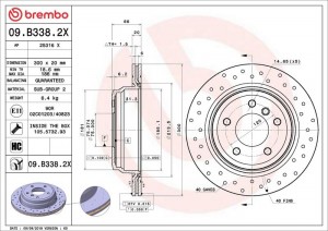Fren Diski (tek Disk) Arka Bmw E81 84 87 90 91 92 93 05-14
