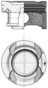 Piston 83,00mm M.benz M274 13-
