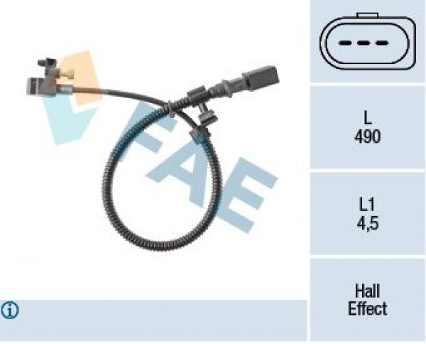 Krank Devir Sensoru Vag A2 Bo1 Cad2 Go4 Po3-4 97- 