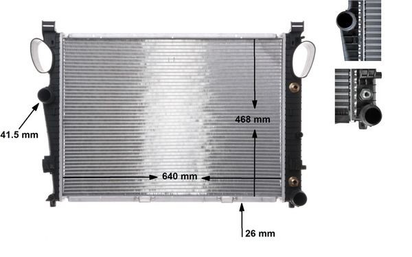 Radyator Mb S-cl. (w220) 