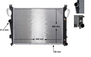 Radyator Mb S-cl. (w220)