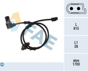 Abs Sensoru Arka Sag M.benz 210 96-