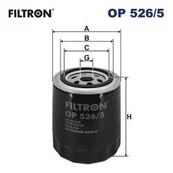 Yag Filtresi Vag 80 90 A4 A6 A8 Passat 91- 