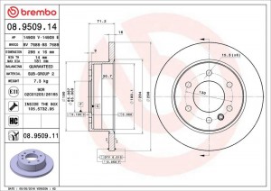 Fren Diski (tek Disk) Arka Vag Craft M.benz 906 907 910 06-19 