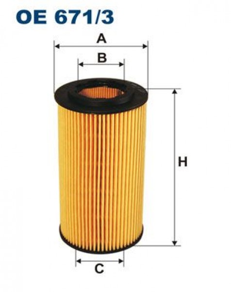 Yag Filtresi Vag A1 A3 A4 A6 Q3 Go5-6 Jet3-4 Pas Po5 03- 