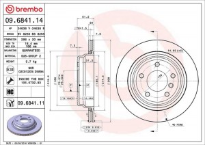 Fren Diski (tek Disk) Arka Bmw E39 96-04