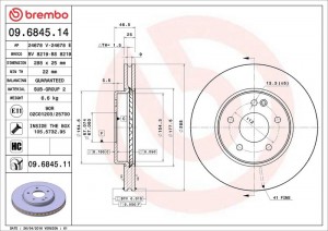 Fren Diski (tek Disk) On M.benz 170 202 208 210 95-04