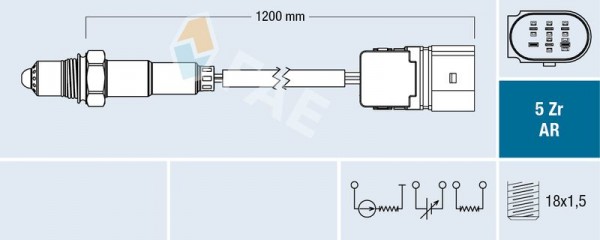 Lambda Sensoru Vag A4 A6 Passat 00- 